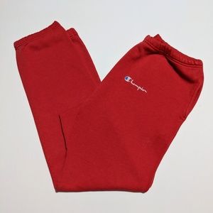 Vintage Champion Red Gusset Sweatpants USA Made